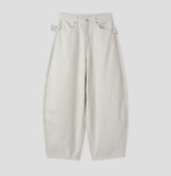 Porty Studded Belted Balloon Pants