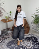 Caro Bermuda Banding Denim Pants
