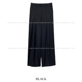 Lewis 3 pintuck wide slacks