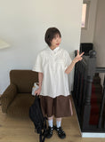 Oyan Two Pocket Over Short Sleeve Shirt