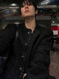 Boucle Line Tweed Jacket