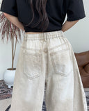 Pino Washed Banding Bermuda Pants