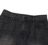 Baski Teen Washed Semi-Banding Denim Pants