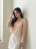 Royble Bustier Chiffon Blouse