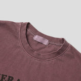 Los printing pigment short sleeve t-shirt