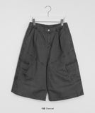 [unisex] Yuldi Banding Cargo Bermuda Pants