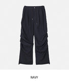 Earf Wave Shirred Nylon Pants