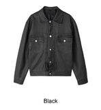 Cardan Washing Leather Jacket