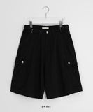 Ferdin Cotton Adjust Cargo Bermuda Pants