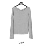 Dohen Basic Long Sleeve T-shirt