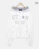 Hugo Star Two-Way Hooded Zip-Up