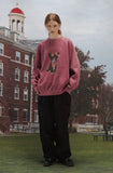 RIBBON CAT Raglan Pigment Sweatshirt