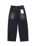 PL Curved Washed Denim Pants