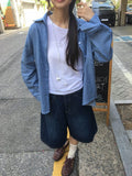 Sarun Color Layered Basic Round Short Sleeve Tee