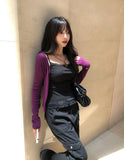 Of Summer Linen V-neck Cardigan