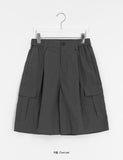 Kyudori Summer Cargo Banding Bermuda Pants