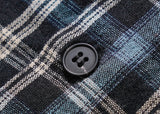 Bay Overfit Check Hood Shirt