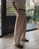 Ascen One Tuck Wide Pants