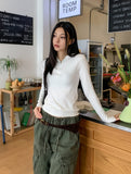Lighty Half Zip-Up Slim Hoodie