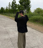 Summer Wide Baslock Banding Pants