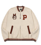 [2-WAY] Plush Knit Zip-Up