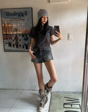 Titz eyelet crop short sleeve