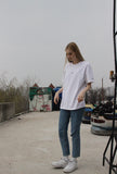 Lettering Tattoo Overfit T-shirt