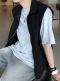 Hanks Collar Vest (2 way zip-up)