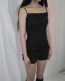 Buet Lace Ribbed Sleeveless