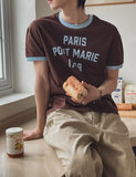 Marie 1789 Ringer Short Sleeve T-shirt