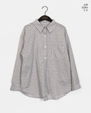 Picol Overfit Check Shirt