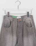 Tush Summer Gray Wash Denim Pants