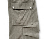 Basic Corduroy Cargo Parachute Pants