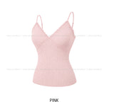 Roen Ribbed Lace With Cup Sleeveless