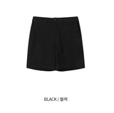 Span banding cotton shorts