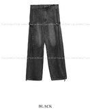 Autumn Snap Balloon Wide Denim