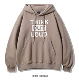 Rough painting hoodie