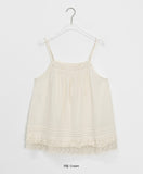 Lendel Flower Layered Sleeveless Blouse