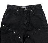 RIVET WIDE DENIM