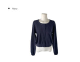 Pale One Piece Cardigan Layered Set