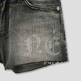 Hotfix cutting black shorts