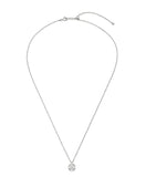 Essence Silver Moissanite Floria Necklace