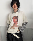 POPCORN EMBO HALF TEE