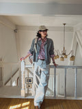 Dimude Wide Denim Pants