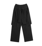 Mir layered long shirt slacks