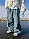 Blident Pintuck Balloon Denim