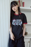 Stamp Club Ringer Short Sleeve Tee