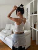[U-BASIC] Comi Ribbed Y Sleeveless (+with cup)