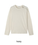 Kend Zipper Ribbed T-shirt