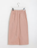 Chitco Slit Banding Long Skirt